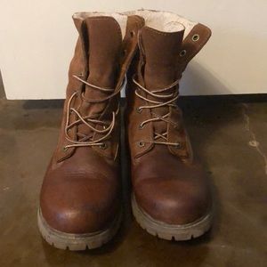 Timberland Fleece Fold-Down Boots